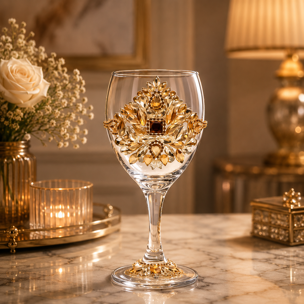 The Star of Versailles – Premium Handcrafted Decor & Statement Goblet